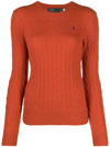 POLO RALPH LAUREN POLO PONY CABLE-KNIT JUMPER