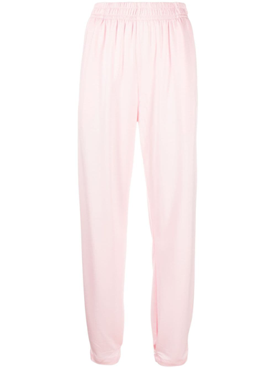 Styland Lyocell Track Pants In Pink