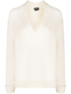 TOM FORD CHUNKY-KNIT WOOL JUMPER