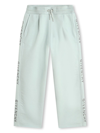 GIVENCHY LOGO-PRINT DRAWSTRING TROUSERS