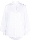 P.A.R.O.S.H PUFF-SLEEVES COTTON SHIRT