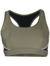 THE UPSIDE TRACK GEORGIA RACERBACK SPORTS BRA