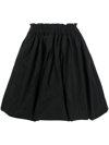 Simone Rocha Flared Mini Skirt In Black
