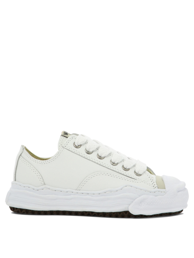 Miharayasuhiro Original Sole Toe Cap Sneakers In White
