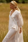 Rhode Bobby Tunic Dress In White