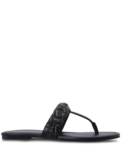 Kg Kurt Geiger Kensington T-bar Sandals In Black