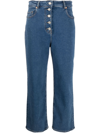 PS BY PAUL SMITH CROPPED WIDE-LEG JEANS