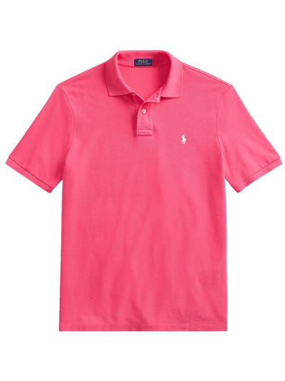 Polo Ralph Lauren Polo Pony Cotton Polo Shirt In Pink