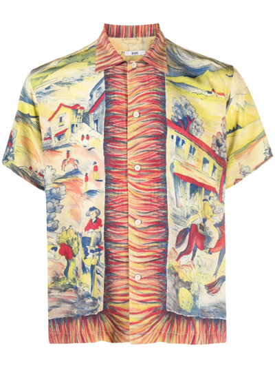Bode Multicolor Pampa Pony Shirt In Green