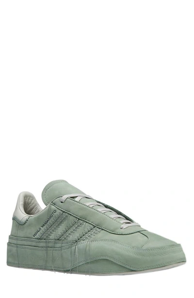 Y-3 Gazelle Sneaker In Silver_green_silver_green_light_brown