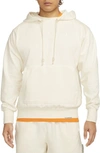 Nike Men's Standard Issue Dri-fit Pullover Basketball Hoodie In Phantom/ Heather/ Pale Ivory