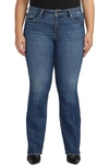 Silver Jeans Co. Suki Mid Rise Bootcut Jeans In Indigo