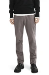 Rag & Bone Fit 2 Slim Fit Stretch Twill Chinos In Charcoal