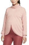 Nike Women's (m) Reversible Pullover (maternity) In Pink