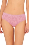 Natori Bliss Allure One-size Lace Girl Brief Panty In Freesia
