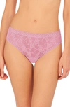 Natori Bliss Allure Lace Thong In Freesia