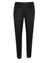 DOLCE & GABBANA COTTON PANTS WITH EMBROIDERED LOGO