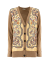Etro Cardigan In Beige