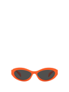 Prada Symbole Irregular Women's Sunglasses, Pr 26zs In Orange