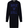 ZADIG &AMP; VOLTAIRE BLUE DRESS FRO GIRL WITH WRITING