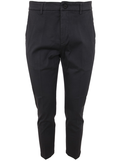Department Five Prince Chinos Crop Trousers In Iron