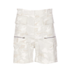 Alyx Camouflage-print Cargo Shorts In White
