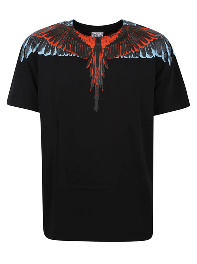 Marcelo Burlon County Of Milan Icon Wings Regular T-shirt In Black