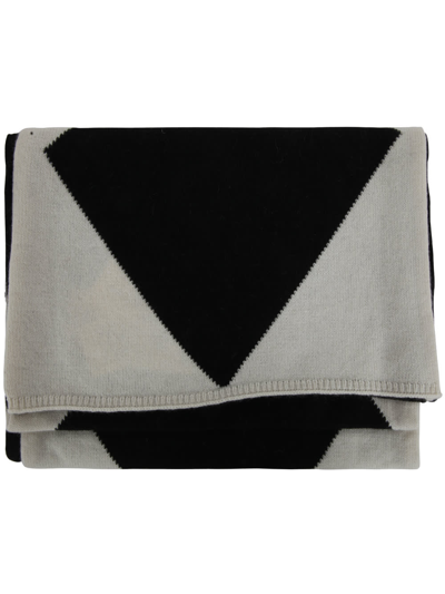 Liviana Conti Inlay Scarf In White