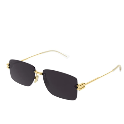 Bottega Veneta Bv1126s 002 Sunglasses In Gold
