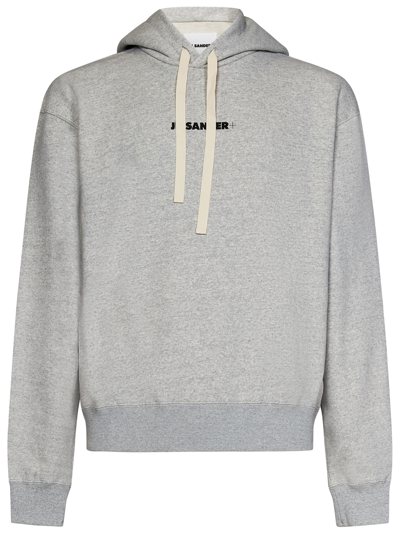 Jil Sander Sweatshirt In Pastel_grey