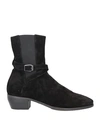 Pantanetti Woman Ankle Boots Black Size 10 Soft Leather