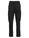Brian Dales Man Pants Black Size 32 Cotton, Elastane
