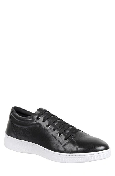 Sandro Moscoloni Leather Sneaker In Black