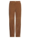 Etro Man Pants Camel Size 36 Cotton In Beige