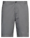 Armani Exchange Man Shorts & Bermuda Shorts Grey Size 29 Cotton, Elastane