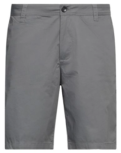 Armani Exchange Man Shorts & Bermuda Shorts Grey Size 32 Cotton, Elastane