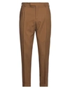 Pt Torino Man Pants Brown Size 30 Virgin Wool, Mohair Wool In Beige