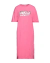 Gaelle Paris Gaëlle Paris Woman Midi Dress Magenta Size 2 Cotton