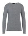 Lucques Man Sweater Slate Blue Size 42 Merino Wool, Viscose, Polyamide, Cashmere