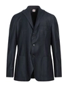 Luigi Borrelli Napoli Man Suit Jacket Midnight Blue Size 44 Virgin Wool