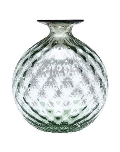 Venini Monofiori-balloton Vase Military Green Size - Murano Glass