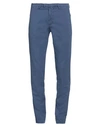 Briglia 1949 Man Pants Slate Blue Size 32 Cotton, Elastane