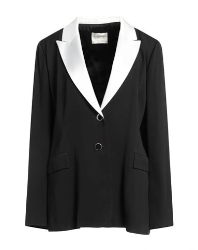 Anna Molinari Woman Blazer Black Size 10 Viscose, Elastane, Polyester