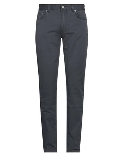 Calvin Klein Jeans Est.1978 Calvin Klein Jeans Man Pants Slate Blue Size 32w-34l Cotton, Elastane