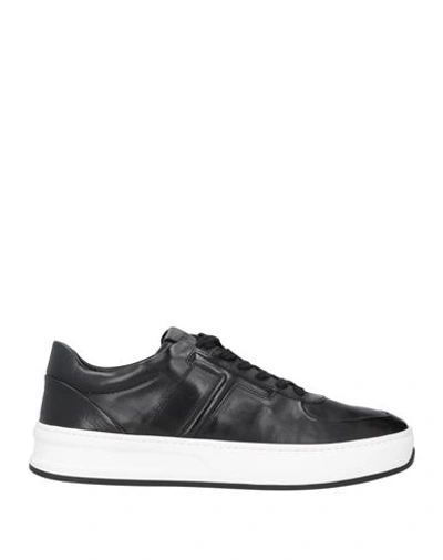 Tod's Man Sneakers Black Size 6 Soft Leather