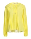 Vicolo Woman Blouse Yellow Size Onesize Polyester