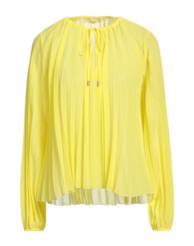 Vicolo Woman Blouse Yellow Size Onesize Polyester In Yellow