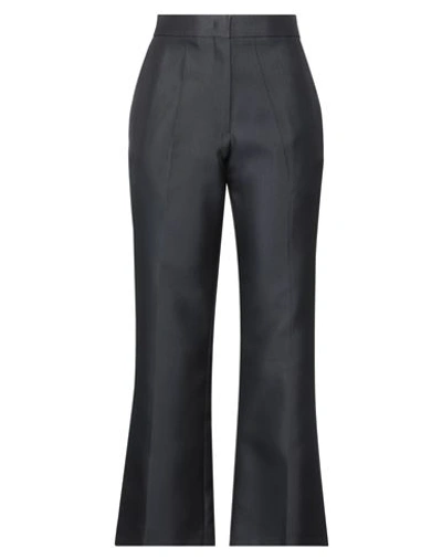 Jil Sander Woman Pants Midnight Blue Size 6 Polyamide, Silk