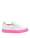 Giuseppe Zanotti Low-top Sneakers Frankie Calfskin In White