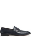 ZEGNA L'ASOLA LEATHER LOAFERS
